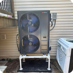 Réalisation HVAC par Les Entreprises Ouimette & Fils - Installation complète de système HVAC résidentiel